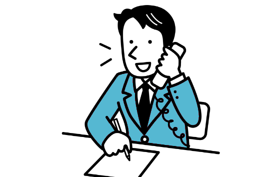 年収交渉のイラスト